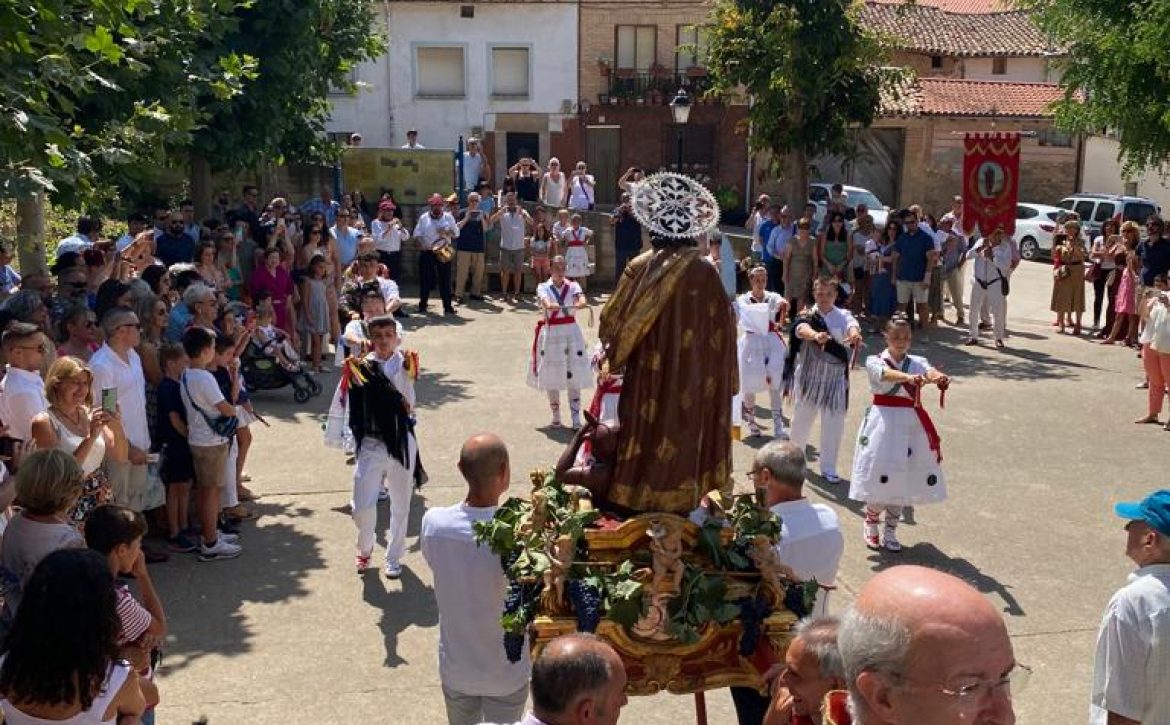 Hervías celebra con emoción el día de San Bartolomé