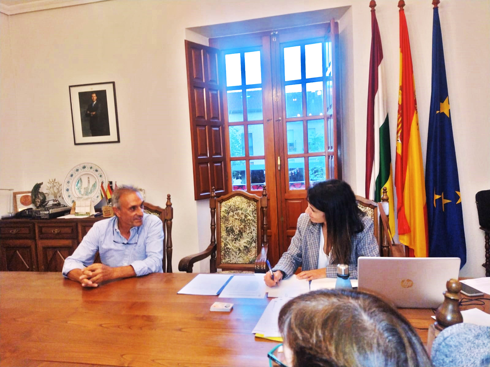 El teniente de alcalde Santos Larrea nuevo presidente de la mancomunidad de servicios sociales