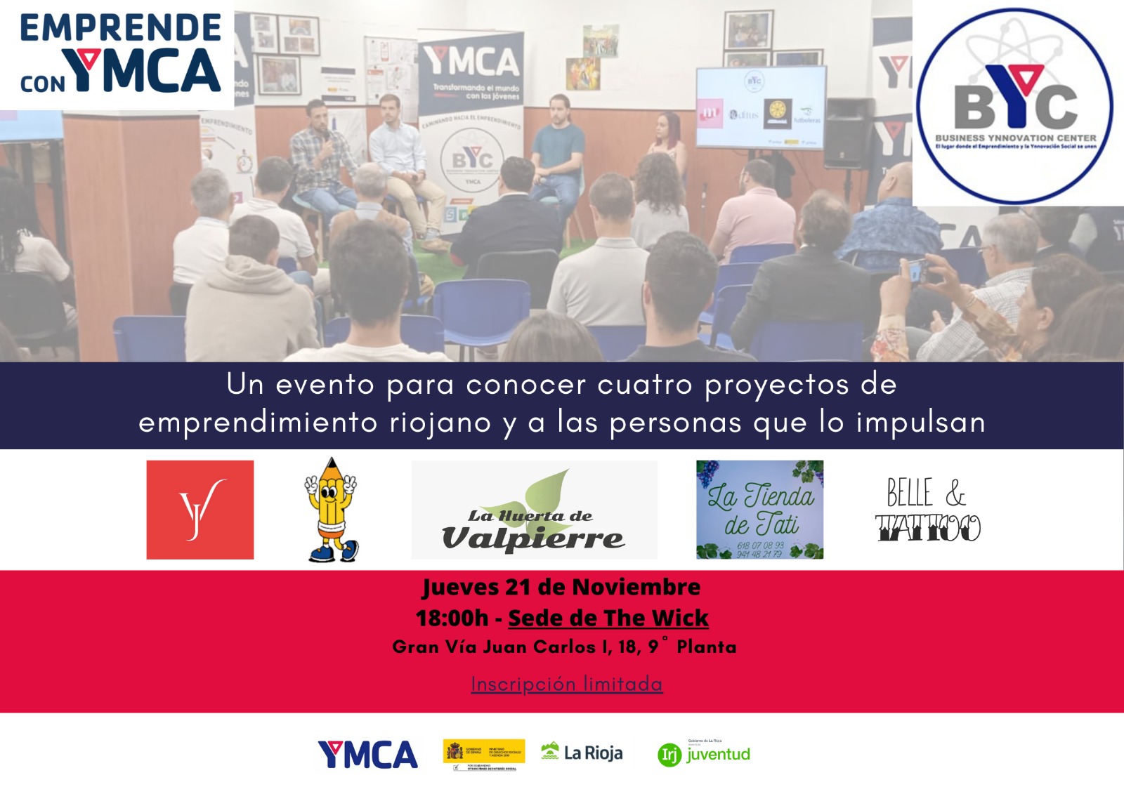 Emprende con YMCA 2024