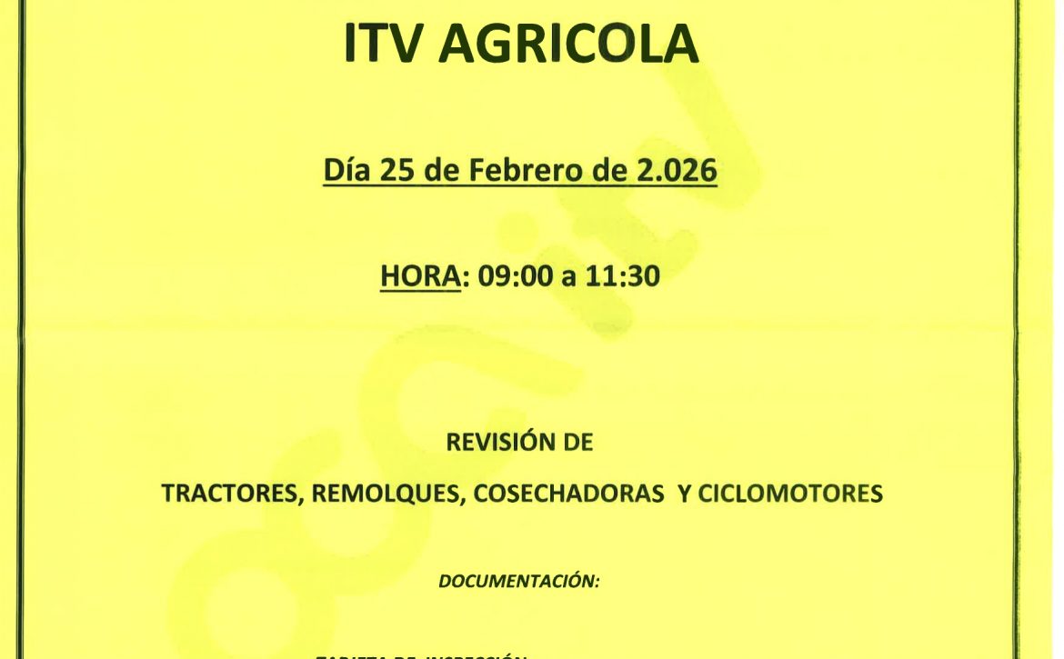 ITV AGRICOLA HERVIAS 25 FEBRERO 2026