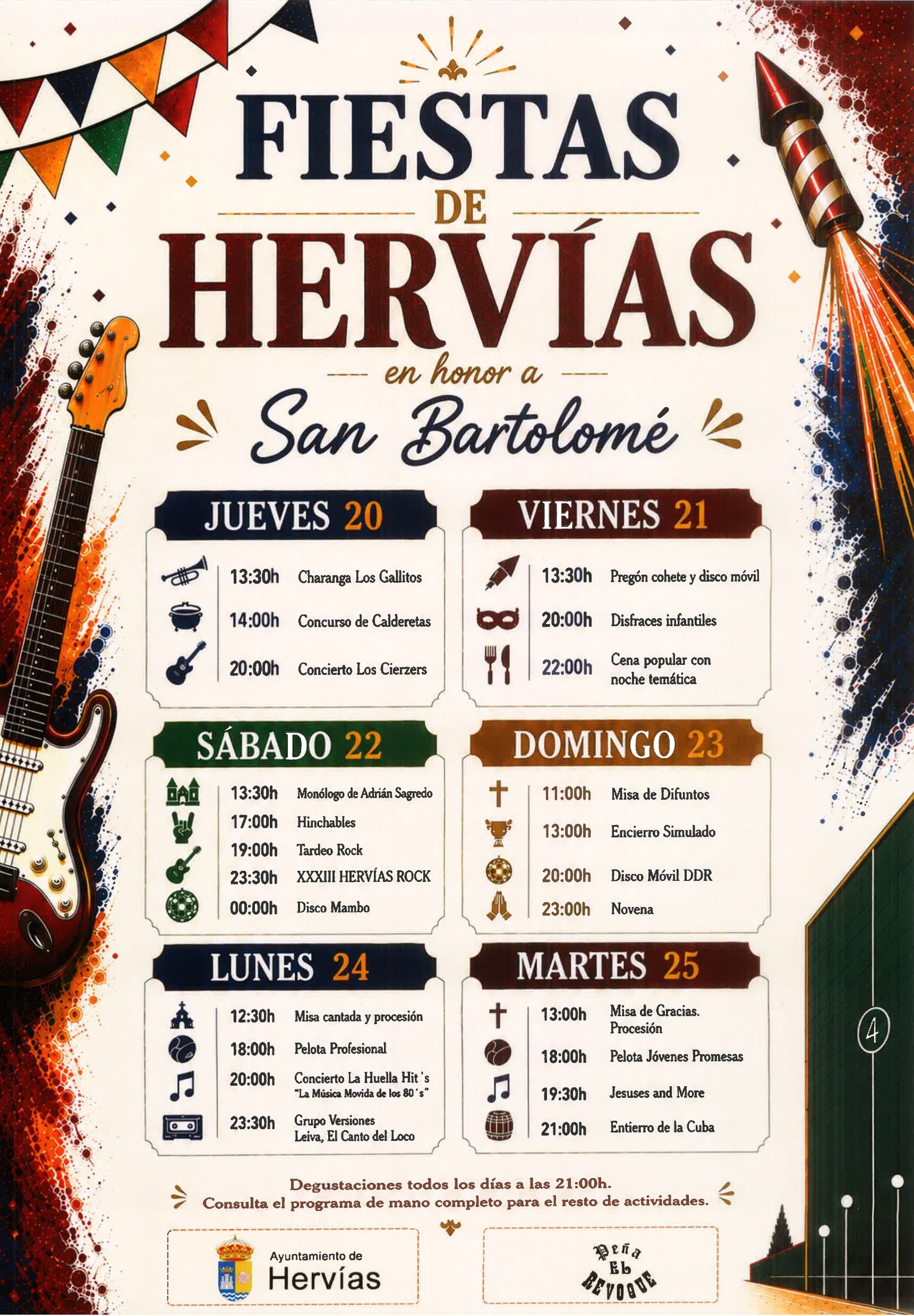 Fiestas de Hervías Agosto 2026